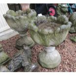 Pair of stone planters