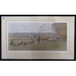 Cecil Aldin hunting print