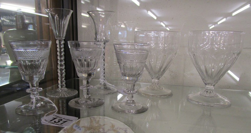 Collection of early glasses