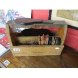 Shoe shine box