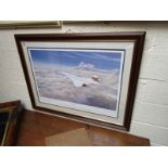 L/E signed print - Concorde - 2nd to none by Steven Brown