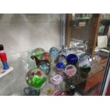 Collection of paperweights