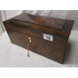 Sarcophagus tea caddy