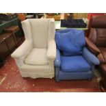 2 vintage armchairs