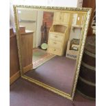 Large gilt framed mirror