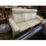 Stressless 3 seater settee