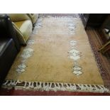 Thick wool rug