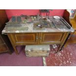 Marble top wash stand