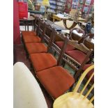 Set of 5 dining chairs