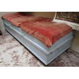 Painted antique day bed