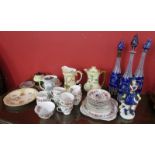 Collectables to include Grafton china Malvern pattern