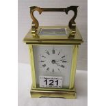 Working carriage clock