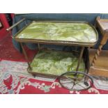 Retro serving trolley