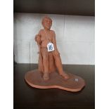 Clay model of lady (allegedly)