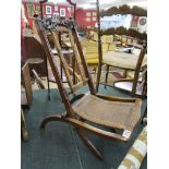 Victorian folding chair