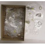 Large quantity of assorted silver neckchains (Approx 100)