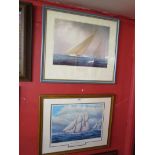 2 Americas Cup prints