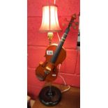 Violin lamp