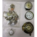 Collection of vintage clocks and watches