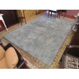 Thick blue rug by John Lewis