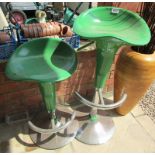 2 retro stools