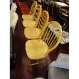 Set of 4 kitchen dining chairs