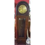 German made Westminster Grandfather clock - H:208cm