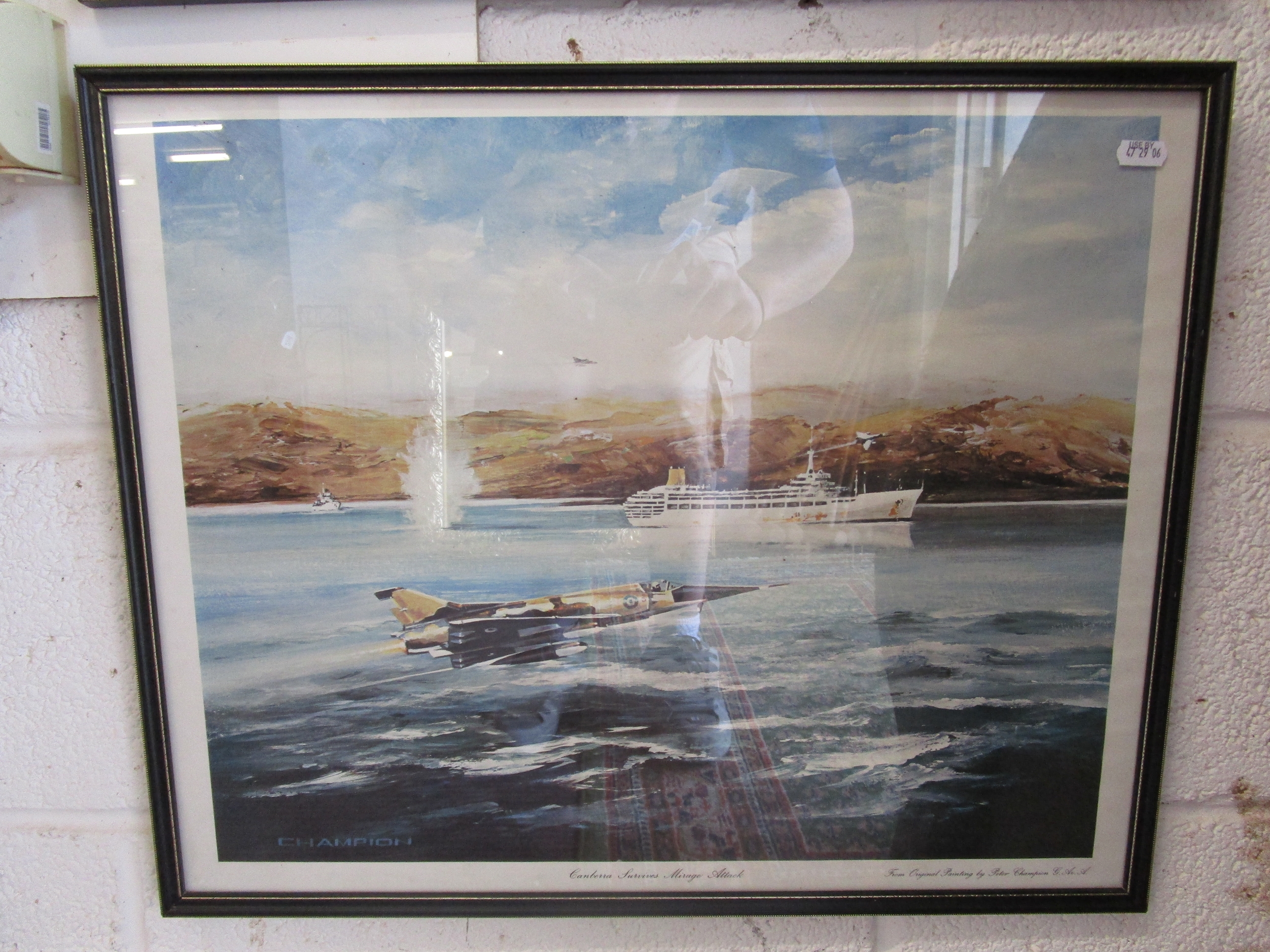 Set of 4 Falklands war prints by Peter Champion - Bild 2 aus 5
