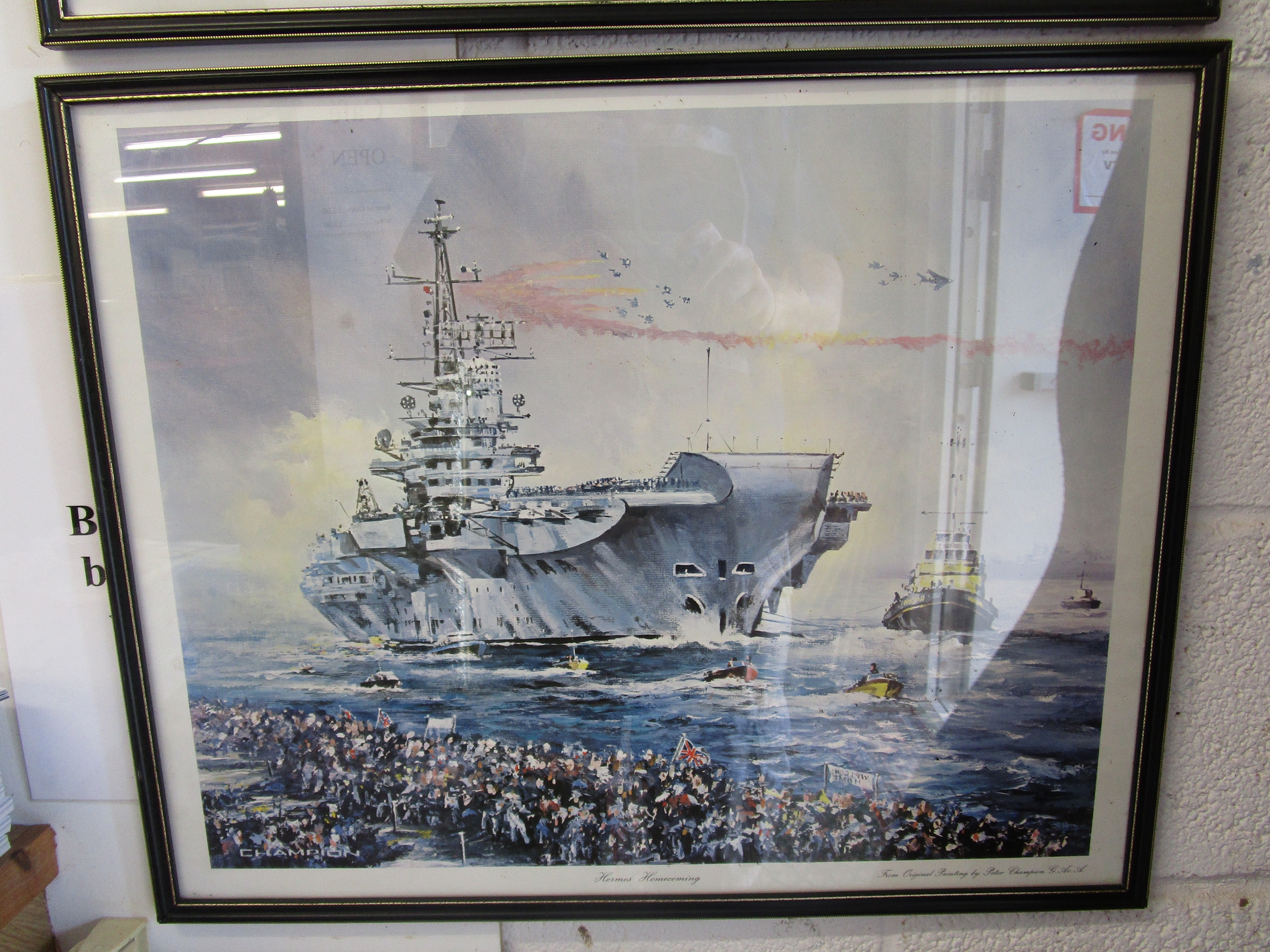 Set of 4 Falklands war prints by Peter Champion - Bild 3 aus 5