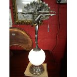 Art Deco style lamp - Working