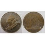 Bronze medal - 'Passage to Rouen of the mortal remains of the Emperor Napoleon 10 Dec 1840'
