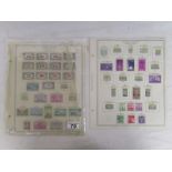 Stamps - USA mint & used - 1930 to 1960s on album pages