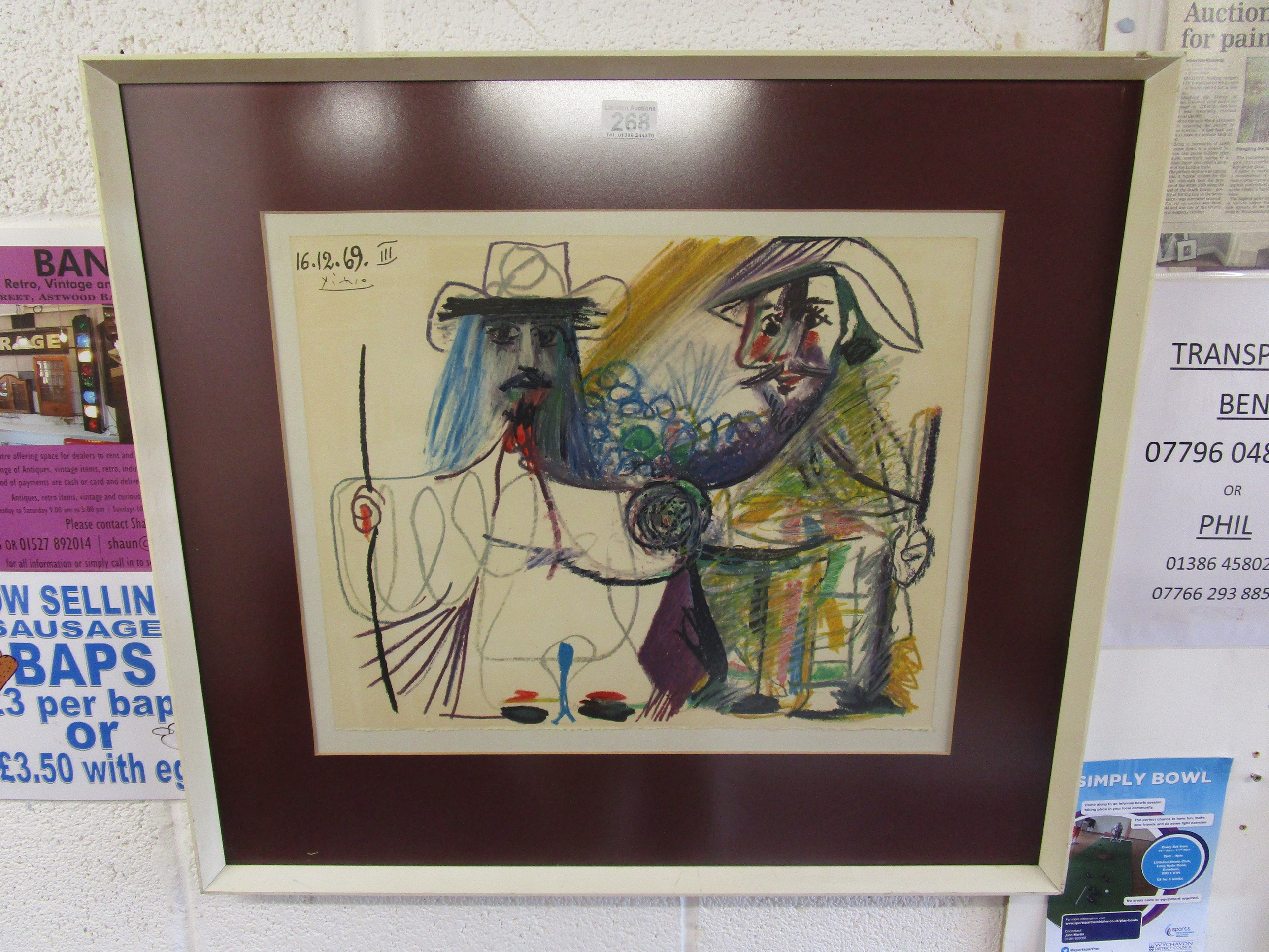 Picasso print - Image 2 of 6