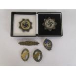 6 Nazi badges