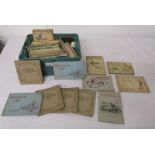 Collection of cigarette card albums