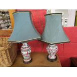 2 Oriental themed lamps