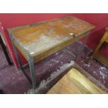 Childs double school desk