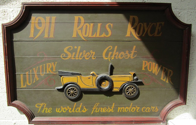 Rolls Royce relief plaque