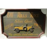 Rolls Royce relief plaque