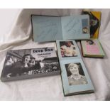 3 autograph books & Chelsea FC book