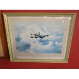 Signed print - Halifax by Robert Taylor signed by Vice Marshall Donald Bennett