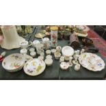 Collection of Royal Worcester Evesham pattern