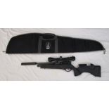 Air rifle - BSA .177 Ultra SE PCP tactical with silencer and scope
