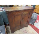 Oak cabinet