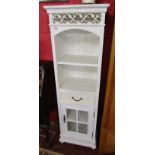 Tall painted cabinet