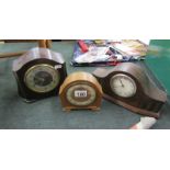 3 mantle clocks