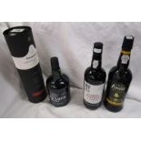 4 bottles of port