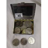 Collection of coins to include 2002 £5 commemorative