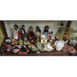 Collection of 23 dolls to include German