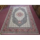 Rug - 100% worsted wool - Approx 170cm x 240cm